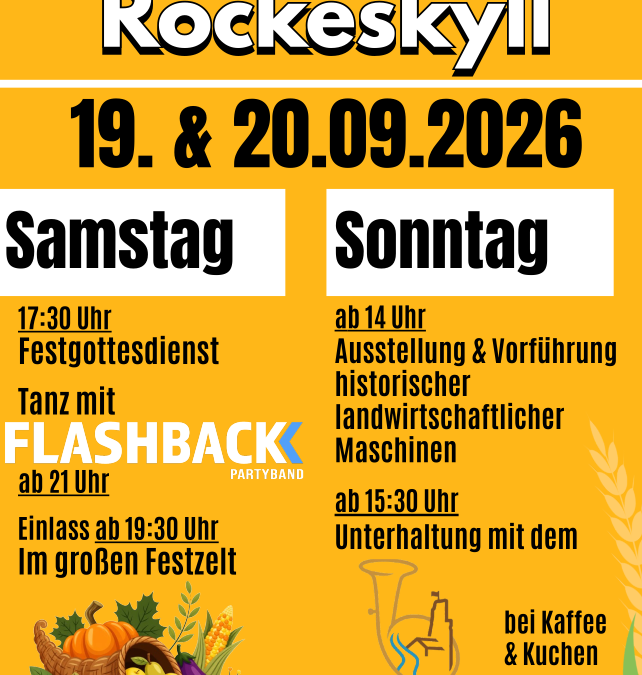 Erntedankfest 2026